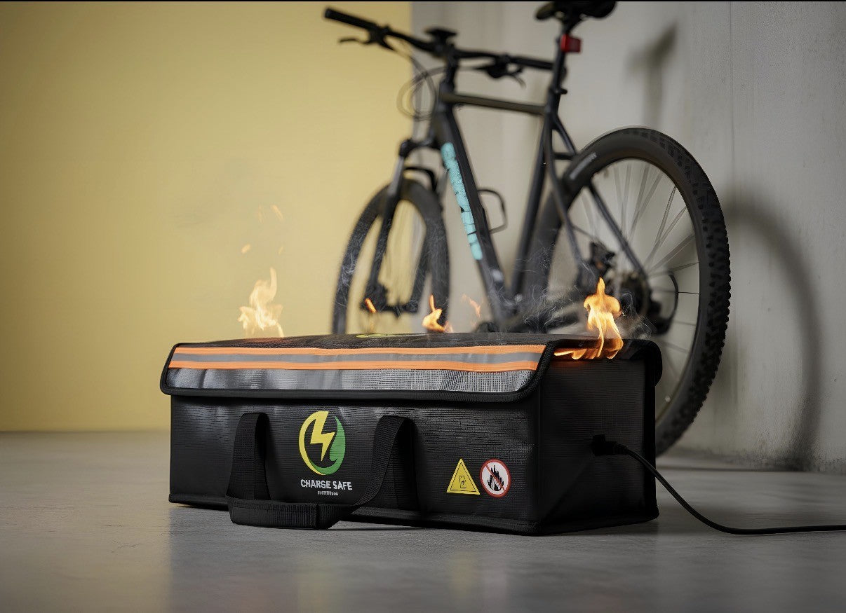 Charge Safe Australia - Fireproof Lithium-Ion Battery Charging Bag