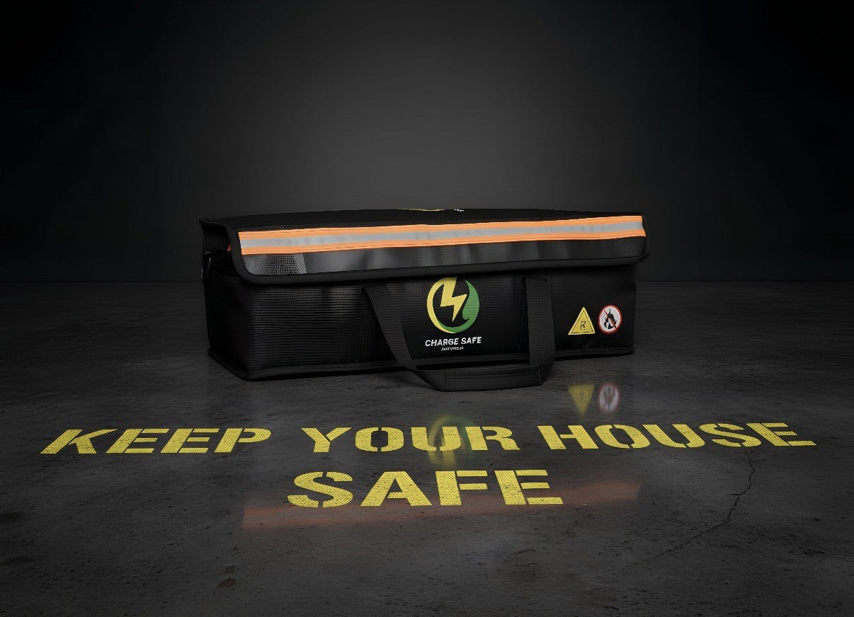 Charge Safe Australia - Fireproof Lithium-Ion Battery Charging Bag